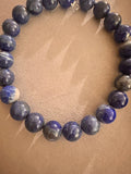Lapis blue natural beads