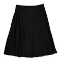 Gold Pinstripe Pleated Skirt
